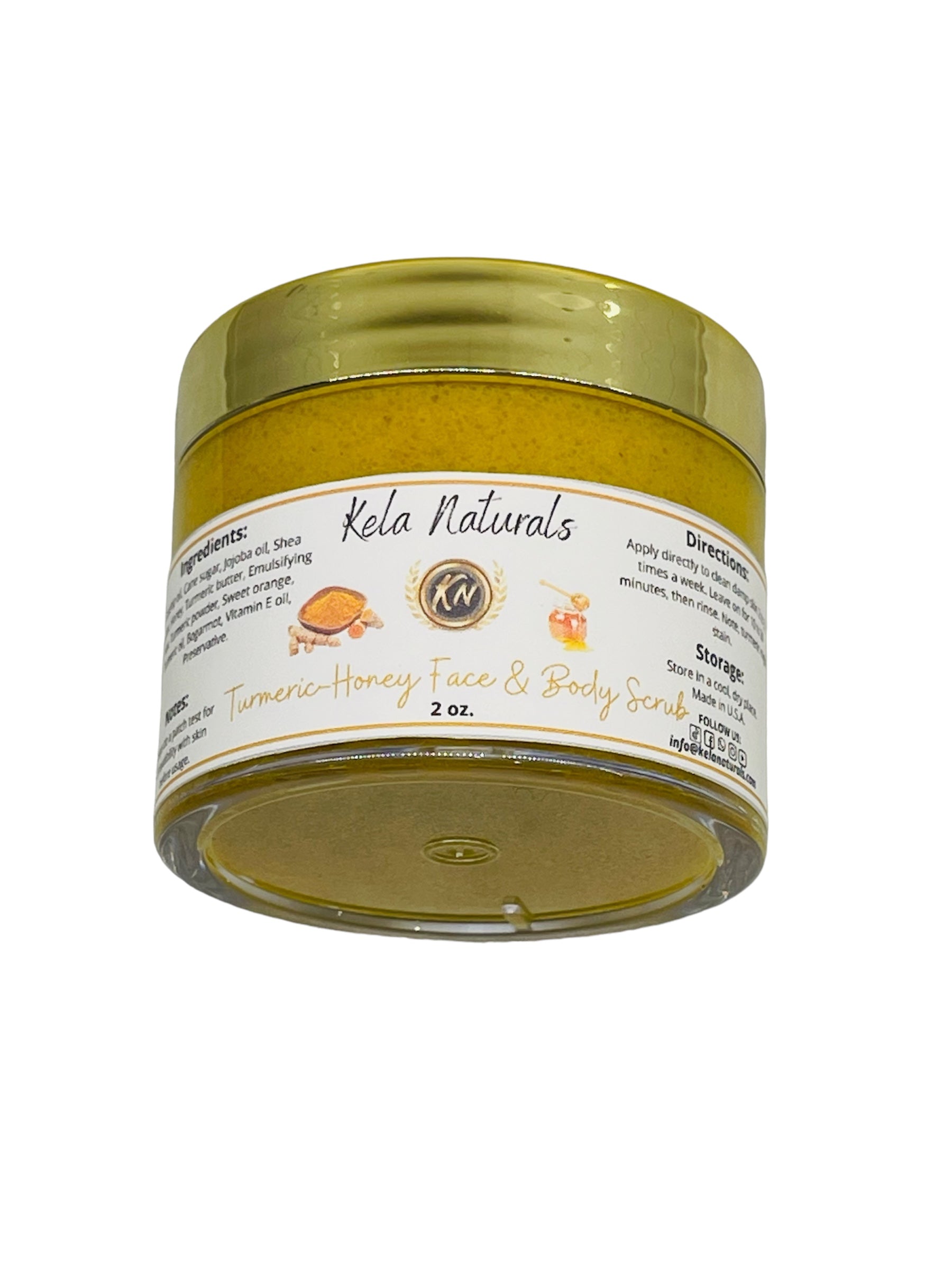 Turmeric Honey Glow Scrub(Face & Body)