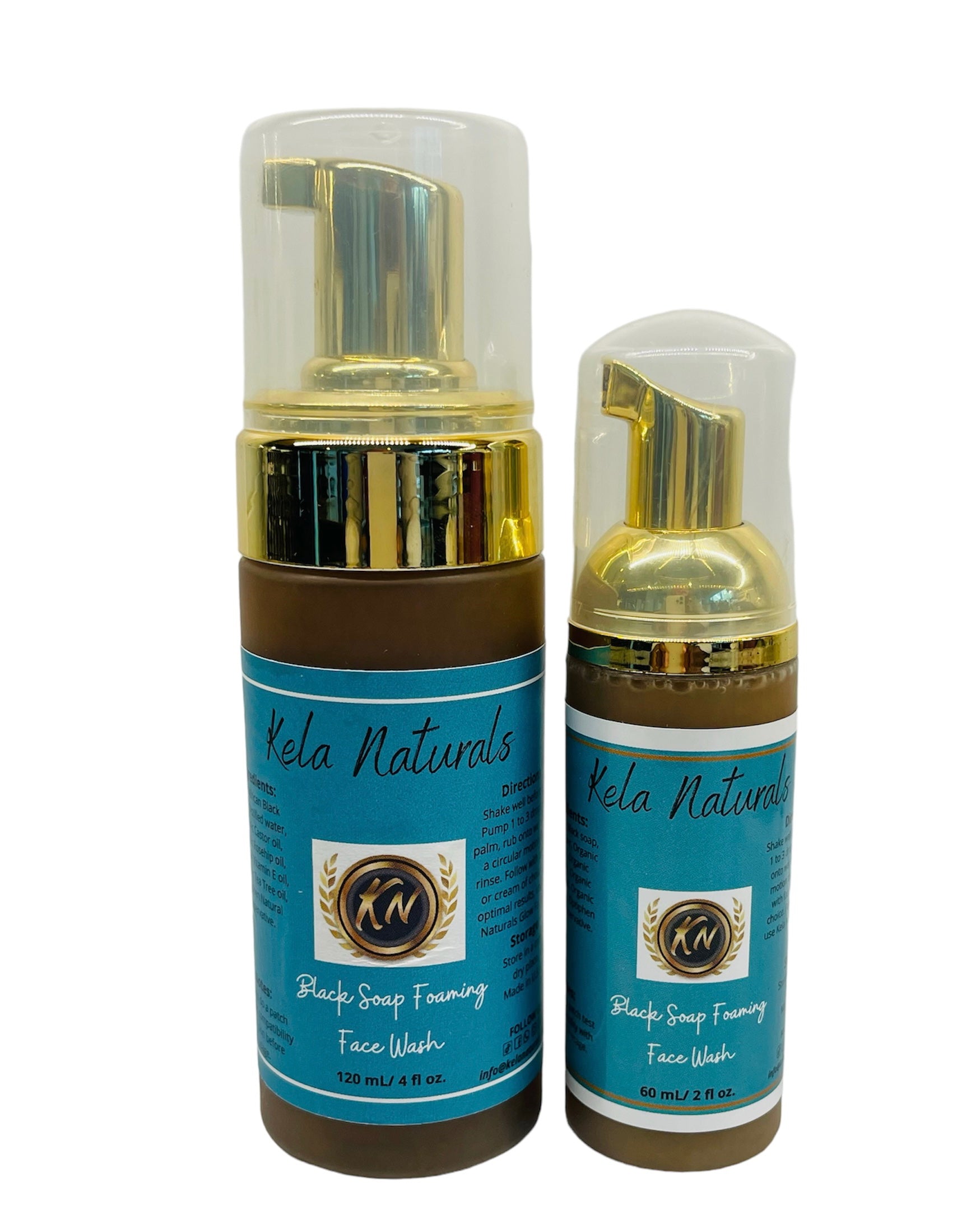 Black Soap Foaming Face Wash
