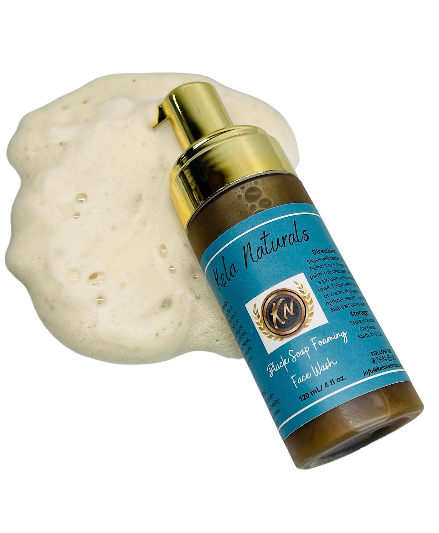 Black Soap Foaming Face Wash