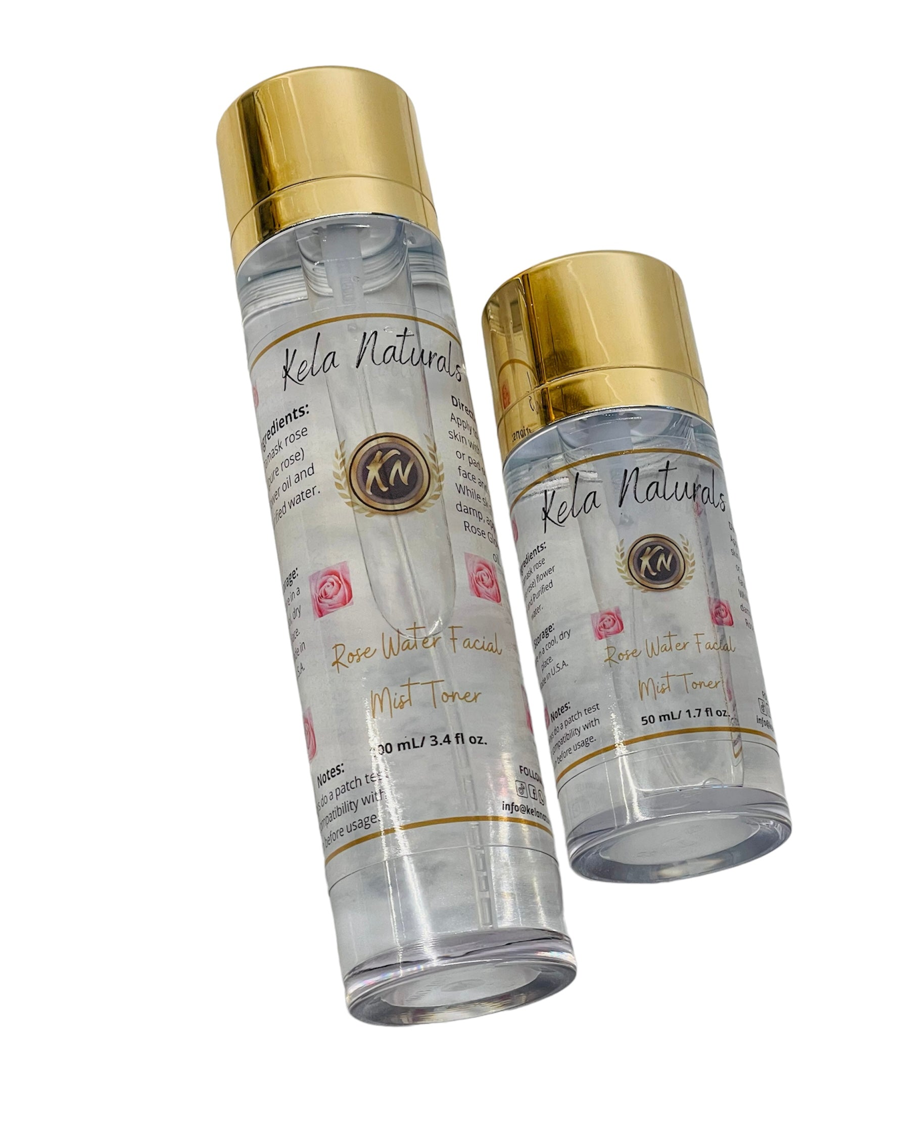 Rose Water Facial Mist Toner