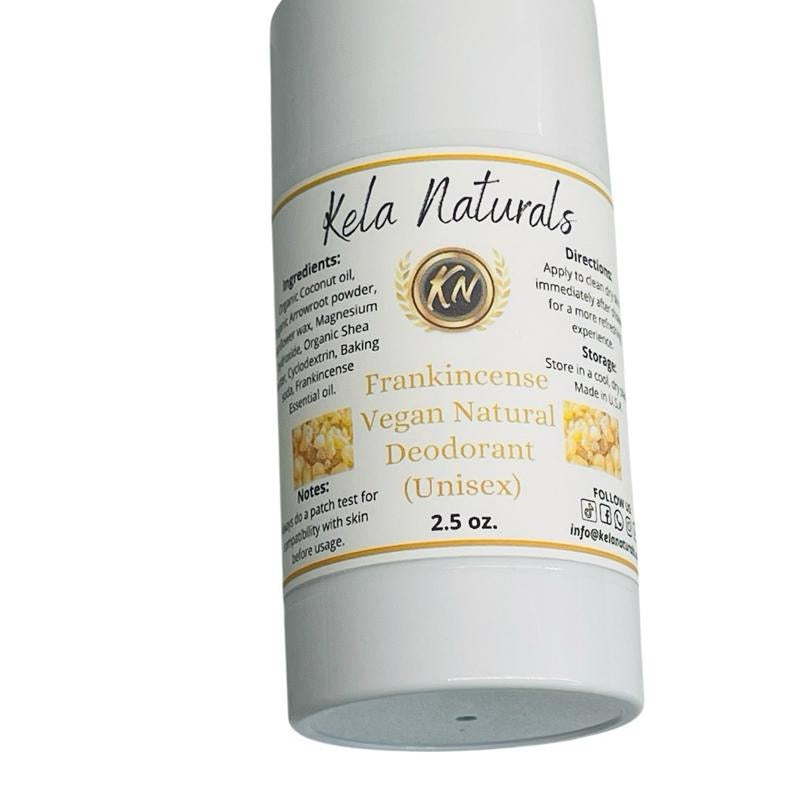 Natural Magnesium Deodorant Unisex For Sensitive Skin Aluminum Free All Skin Types