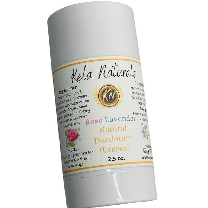 Natural Magnesium Deodorant Unisex For Sensitive Skin Aluminum Free All Skin Types