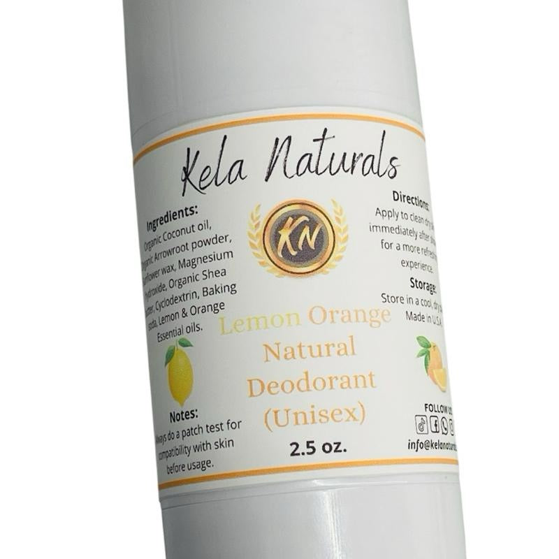 Natural Magnesium Deodorant Unisex For Sensitive Skin Aluminum Free All Skin Types