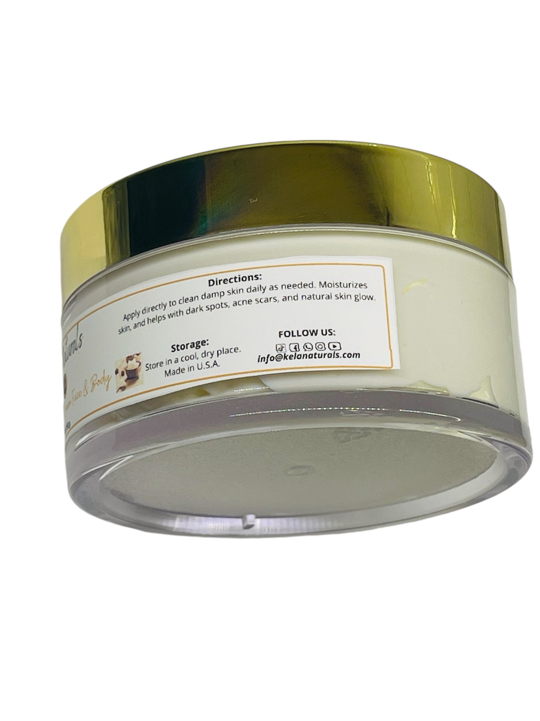 Turmeric Butter/Cream Face & Body(Dark Spots)