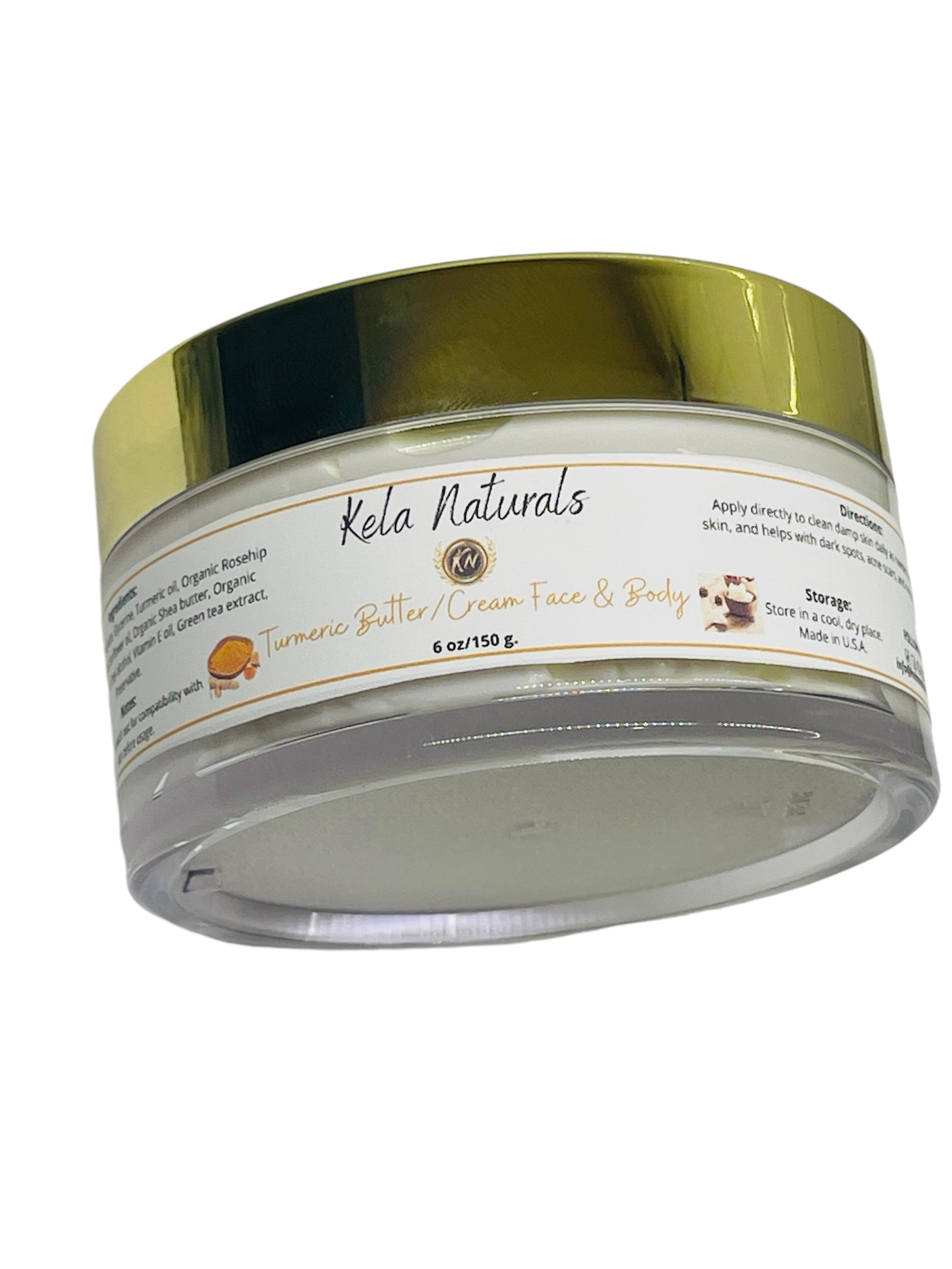 Turmeric Butter/Cream Face & Body(Dark Spots)