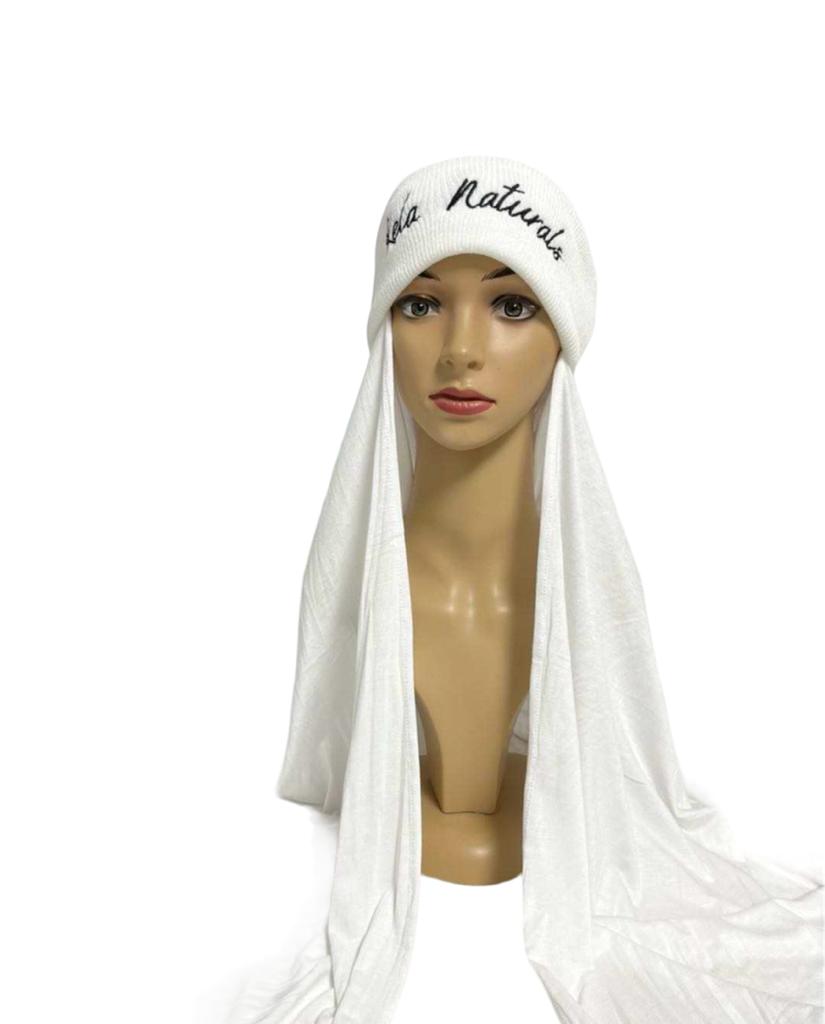 Cotton Jersey Hijab with Wool Hat.