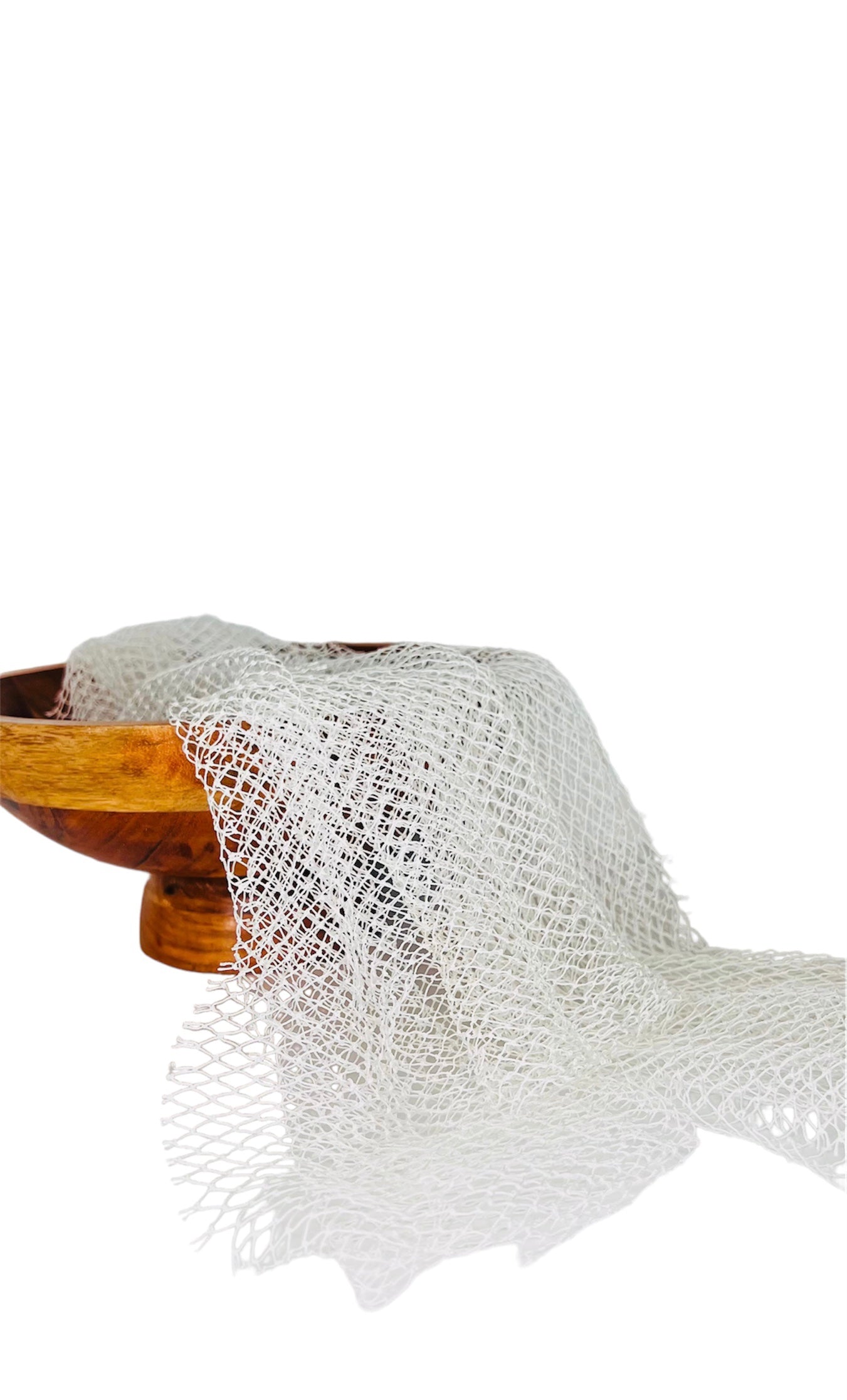 African Exfoliating Net Sponge [For Sensitive Skin] Lightweight and perfect for kids bath.
