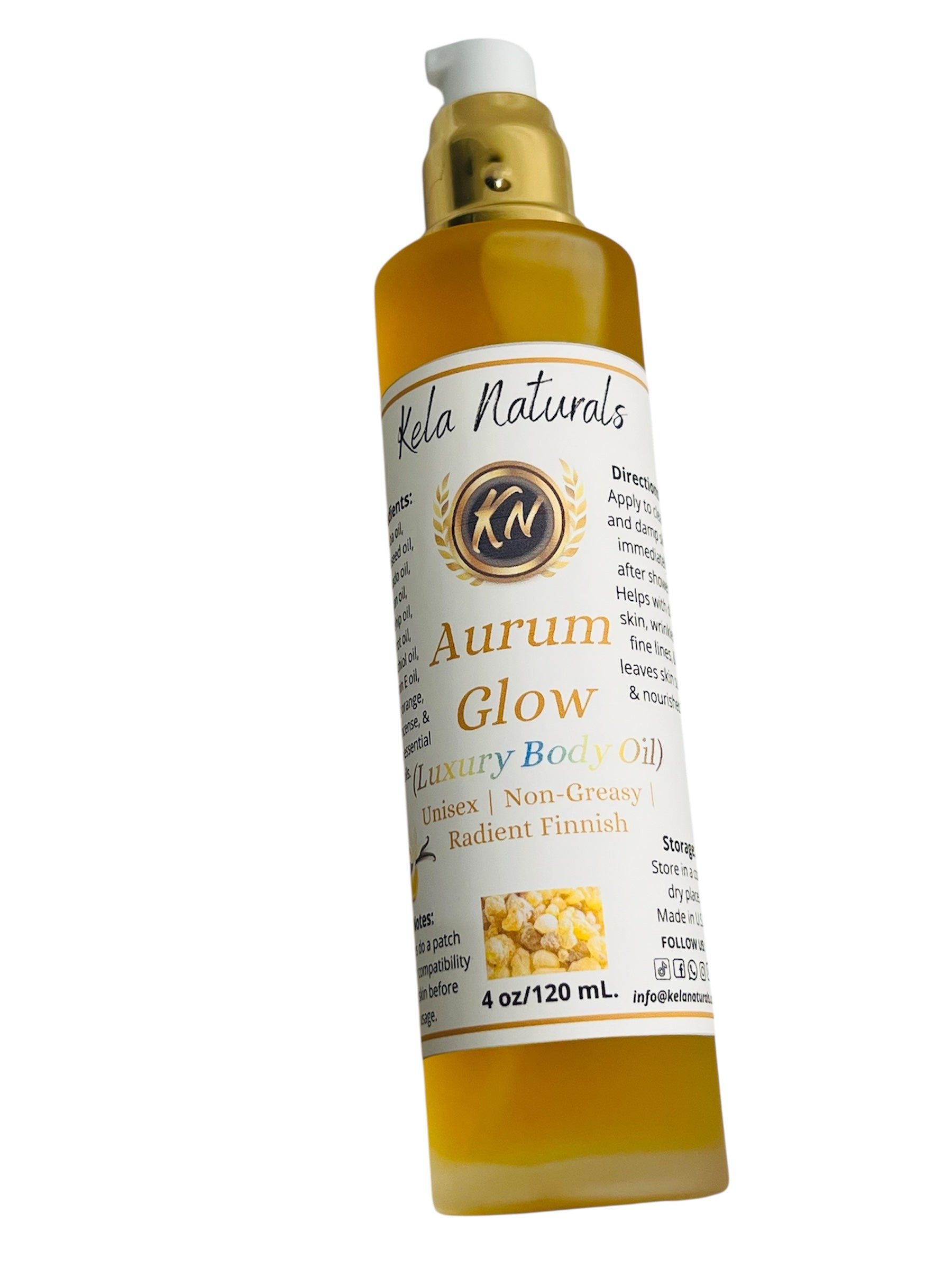 Aurum Glow Luxury Body Oil