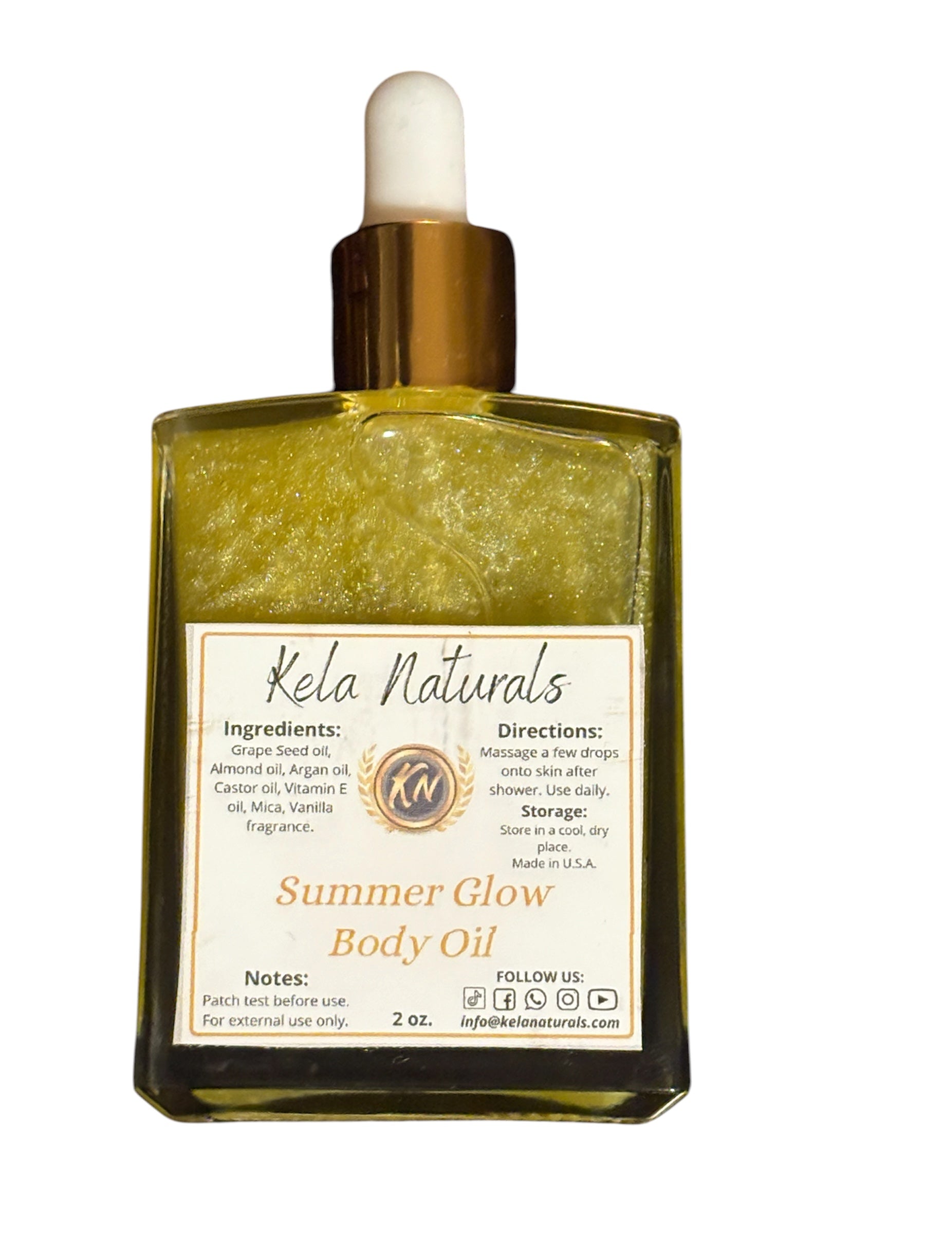 Summer glow body Oil