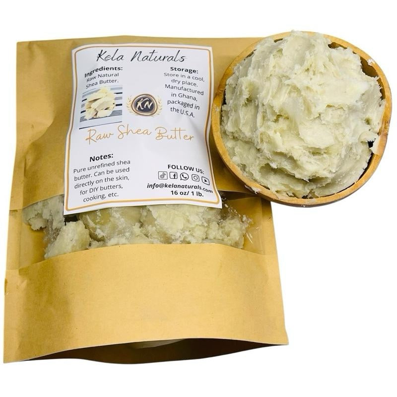 Raw Unrefined Shea Butter 8oz
