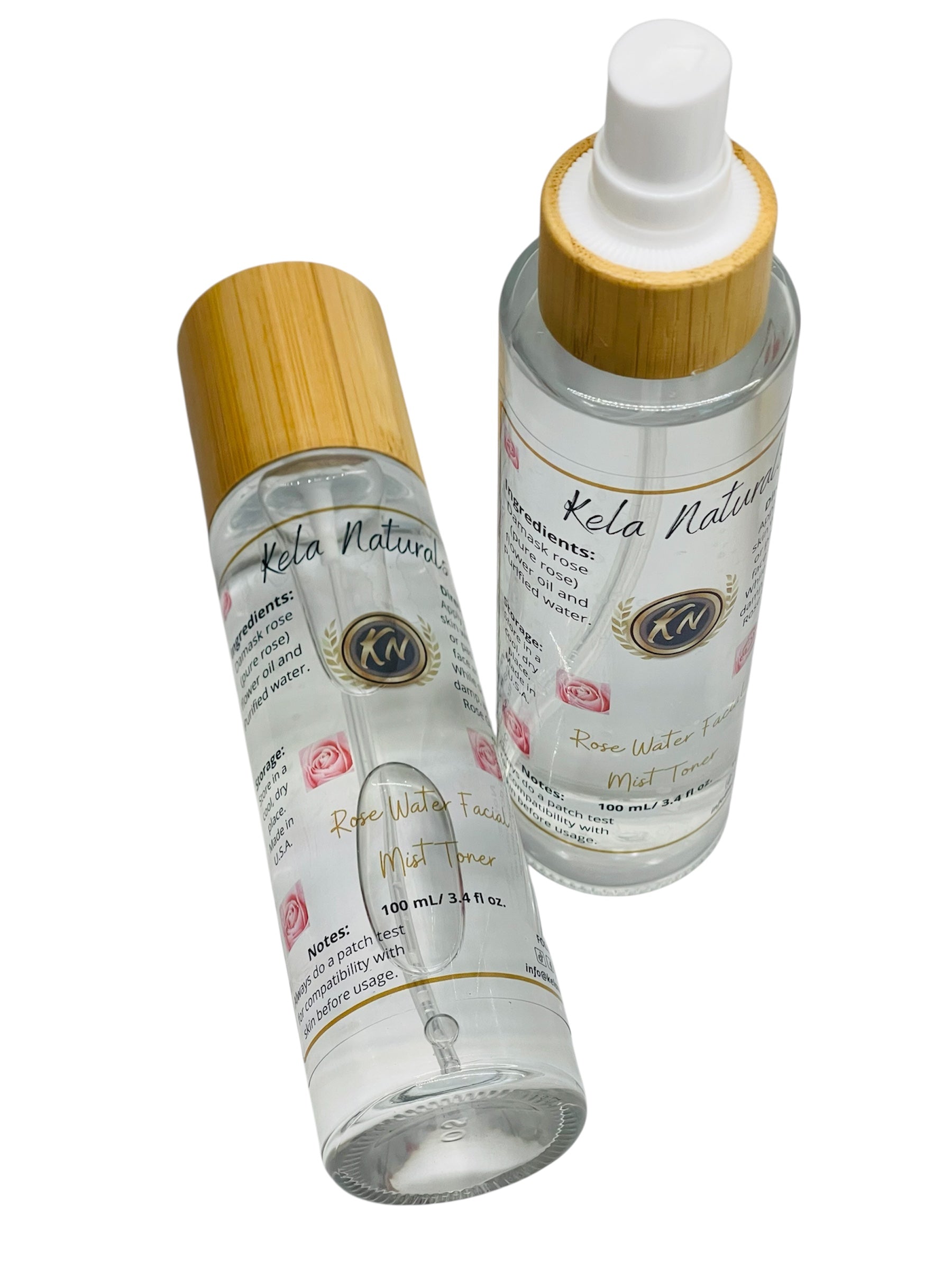 Rose Water Facial Mist Toner