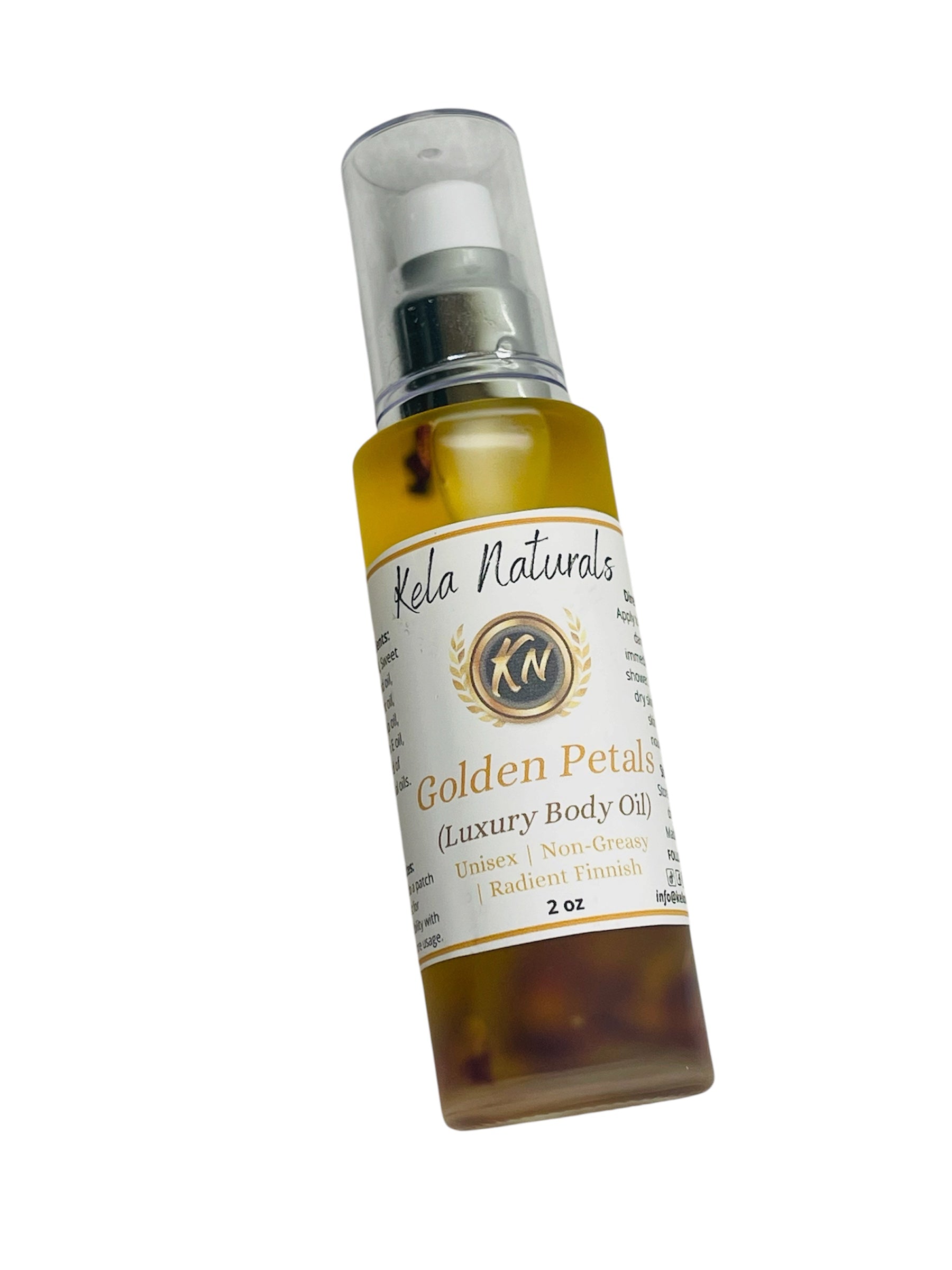 Golden Petals Body Oil