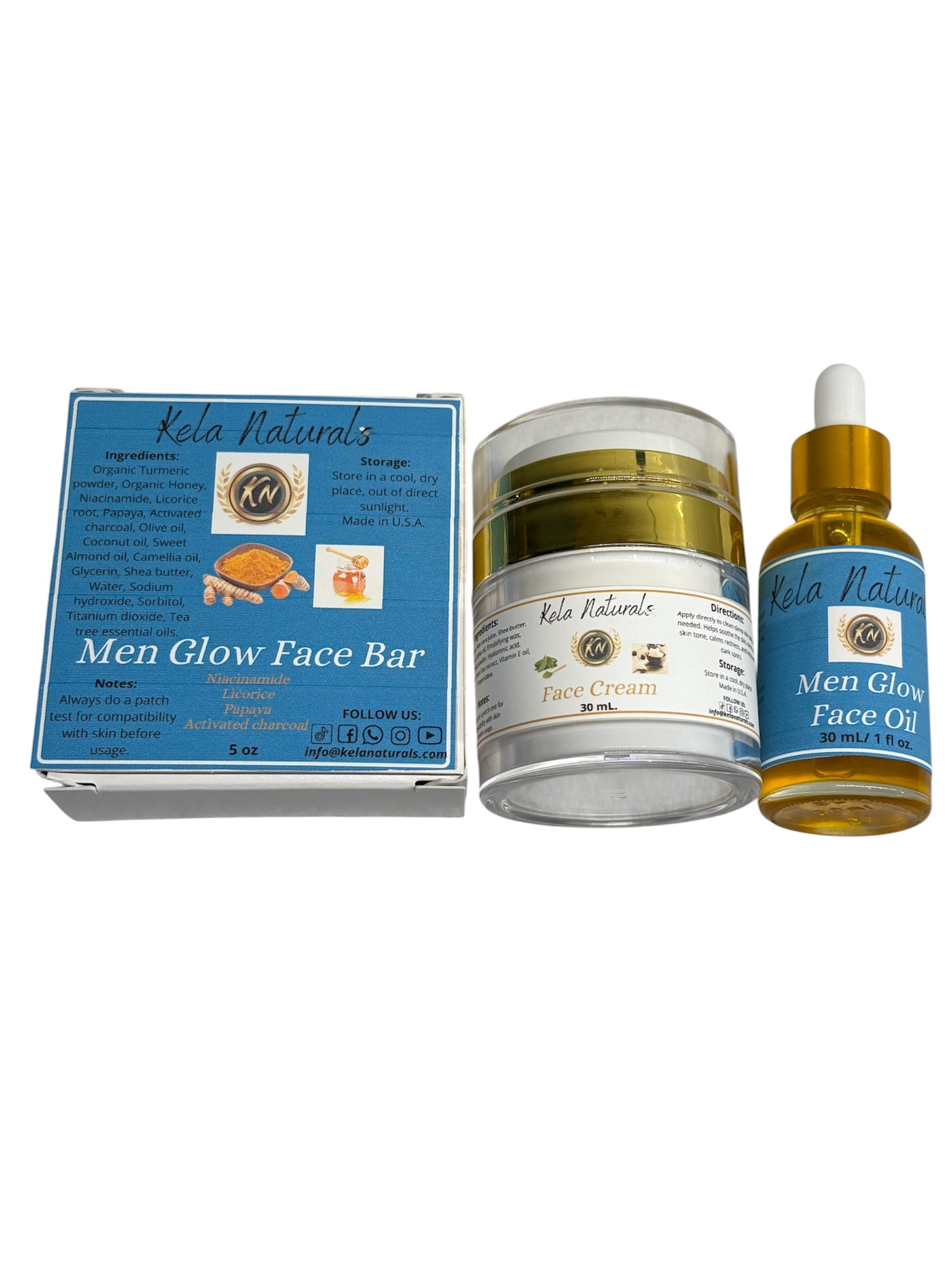 Men facial Care set